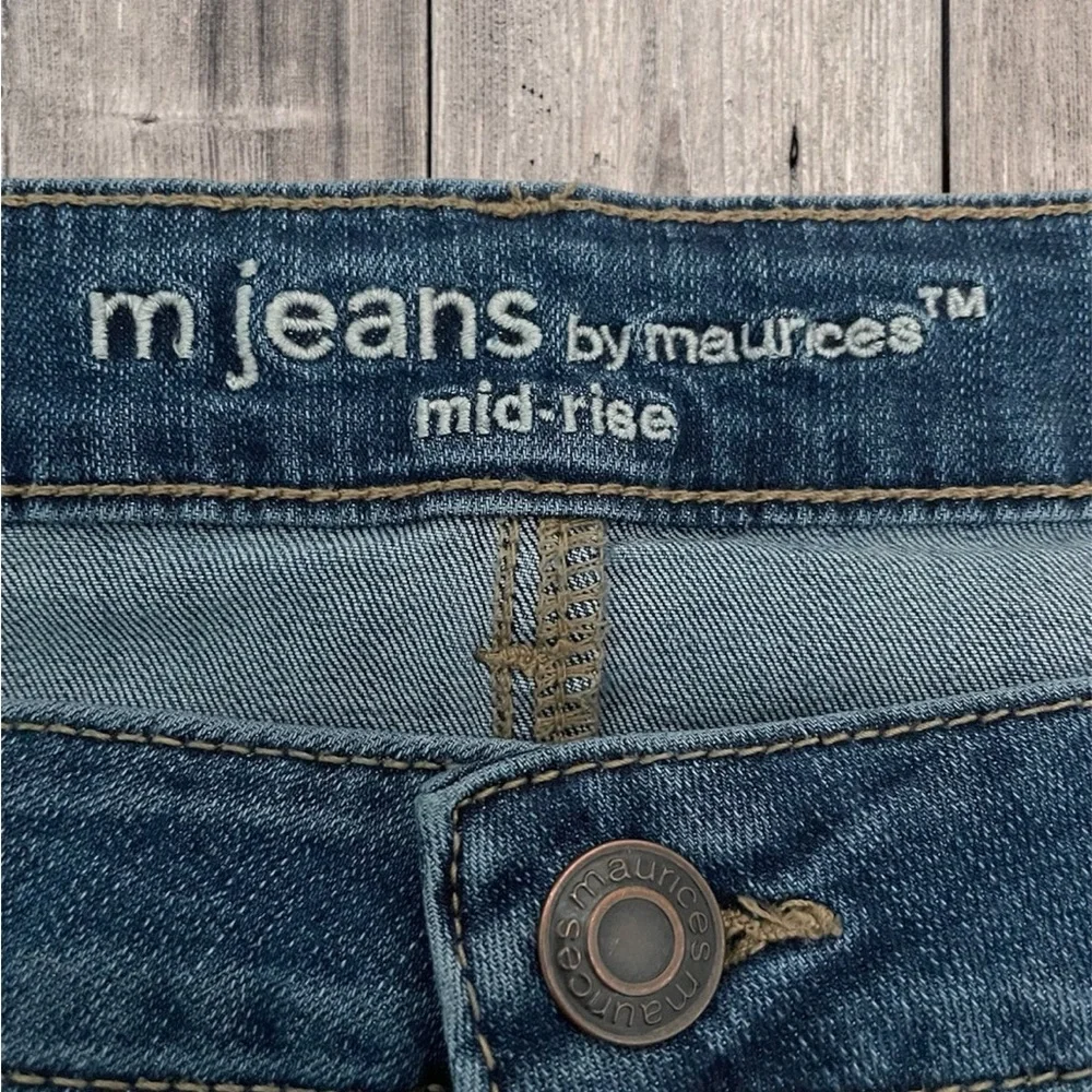 Maurices Boot Cut Mid Rise Jeans - Picture 3 of 4